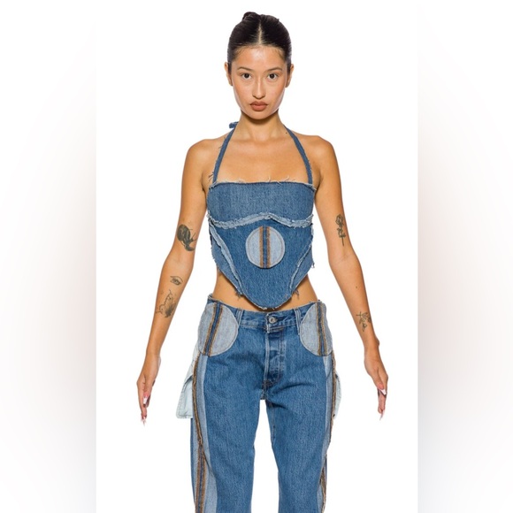 Levi's Tops - SAMI MIRO VINTAGE X LEVI'S CIRCLE POCKET TOP